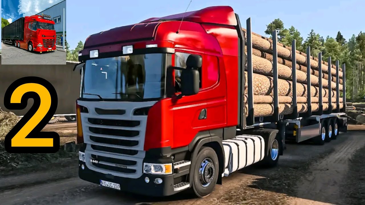 Heavy Truck Simulator Gameplay - US Cargo Truck Real Truck Simulator - Truck Simulator - Android,ios