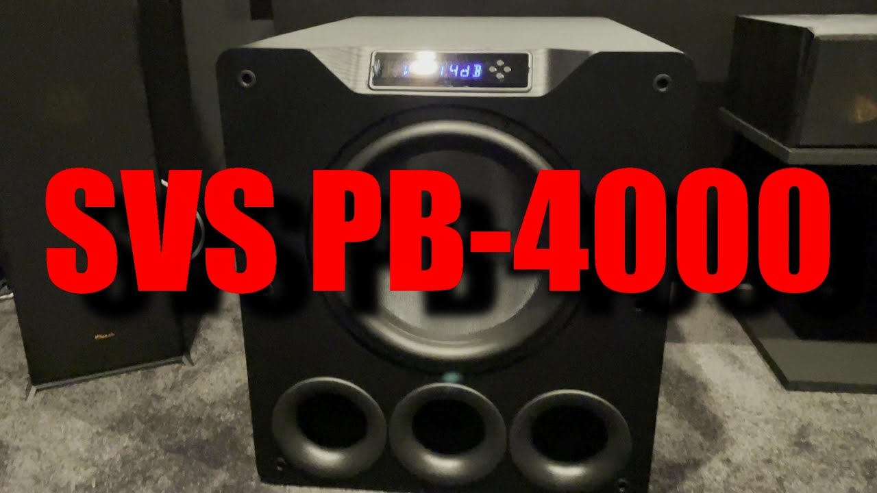 Обзор сабвуфера SVS PB-4000