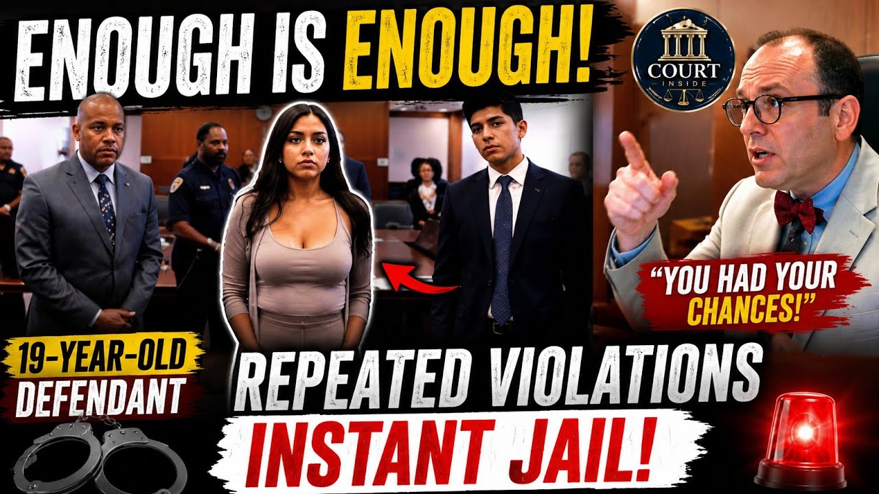19-Year-Old Defendant Ignores Court Again &mdash; Gets a Reality Check