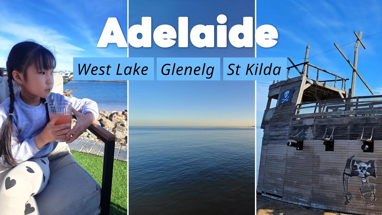 Australia | Adelaide | Gleneg | St Kilda | Henry beach | Nosso Café | Harbour Town Premium Outlet