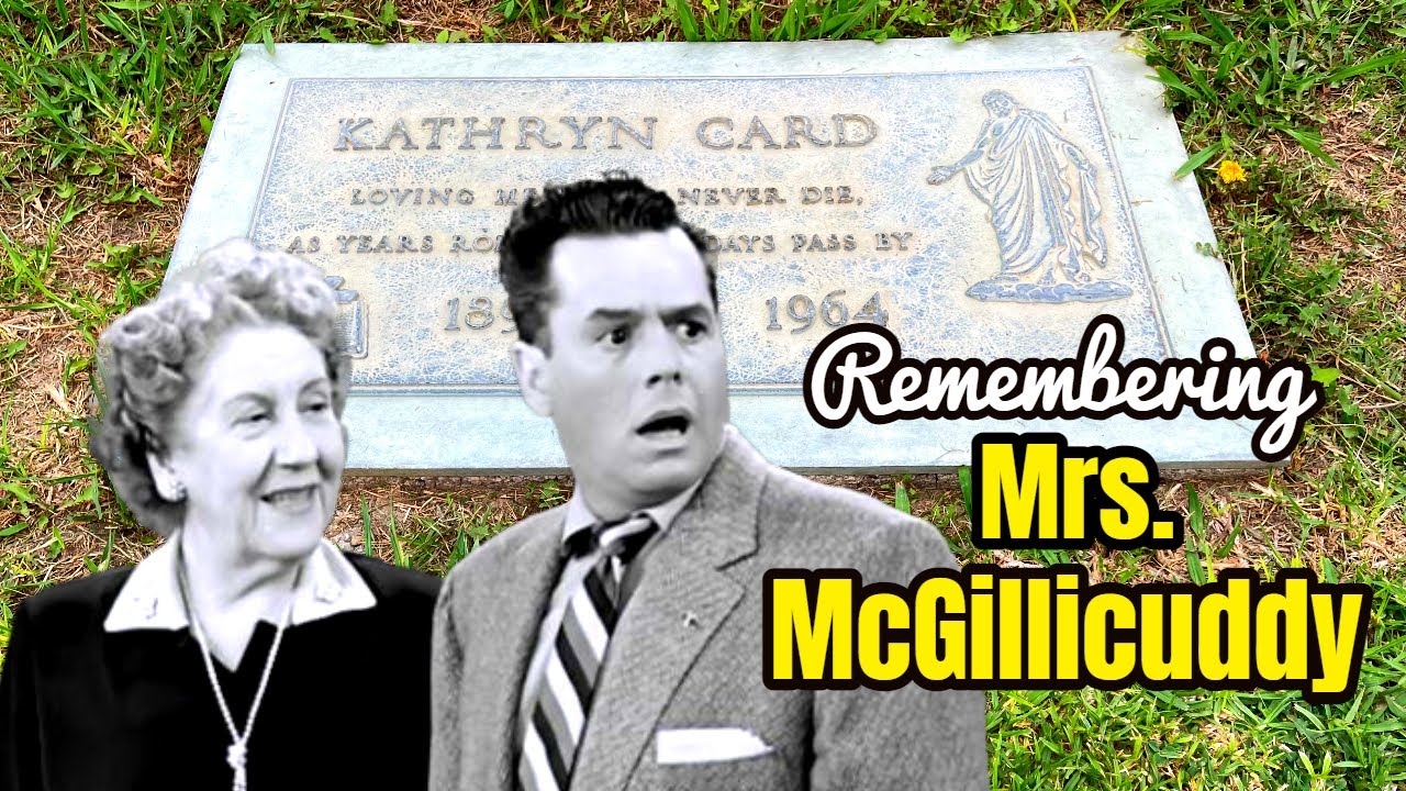 Famous Graves Of I LOVE LUCY's Mrs. McGillicuddy & Others At Harbor Lawn Memorial Park