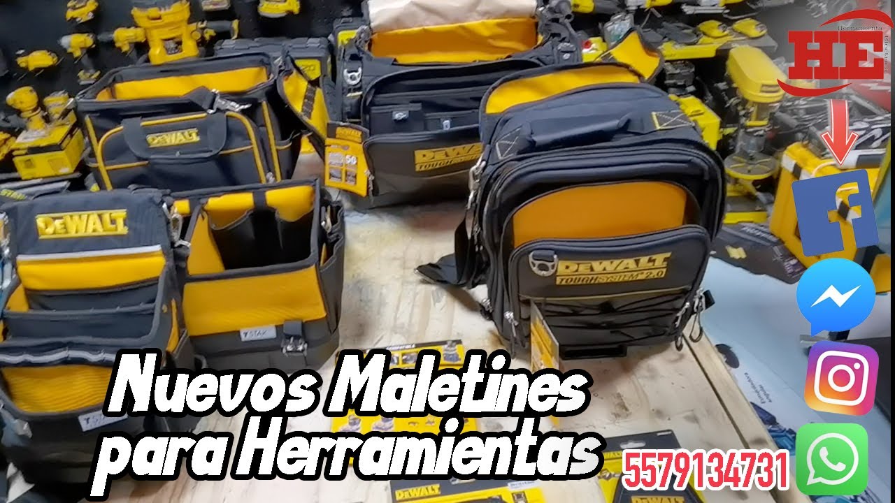 Nuevos Maletines y porta Herramientas DEWALT