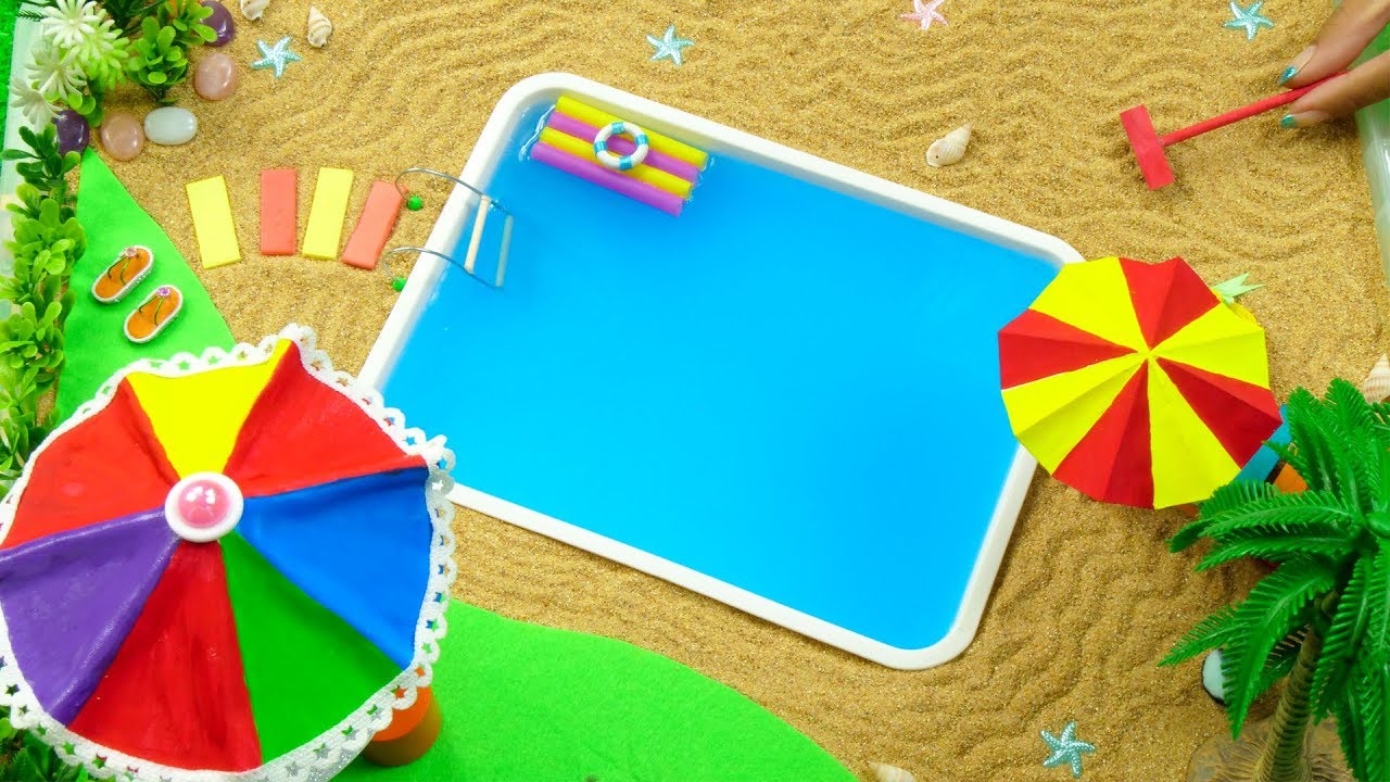 DIY Miniature Swimming Pool