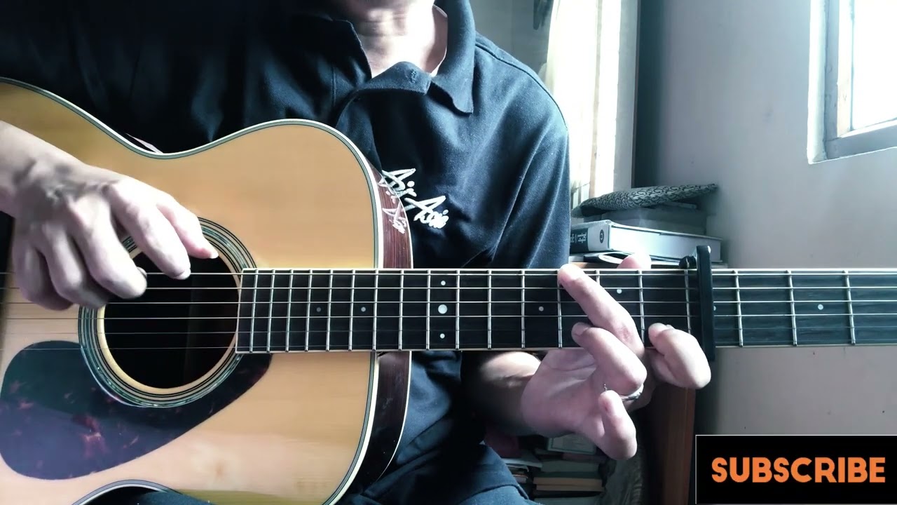 စဉ်းစားပါဉီး Fingerstyle Guitar Tutorial အပိုင်း ၁