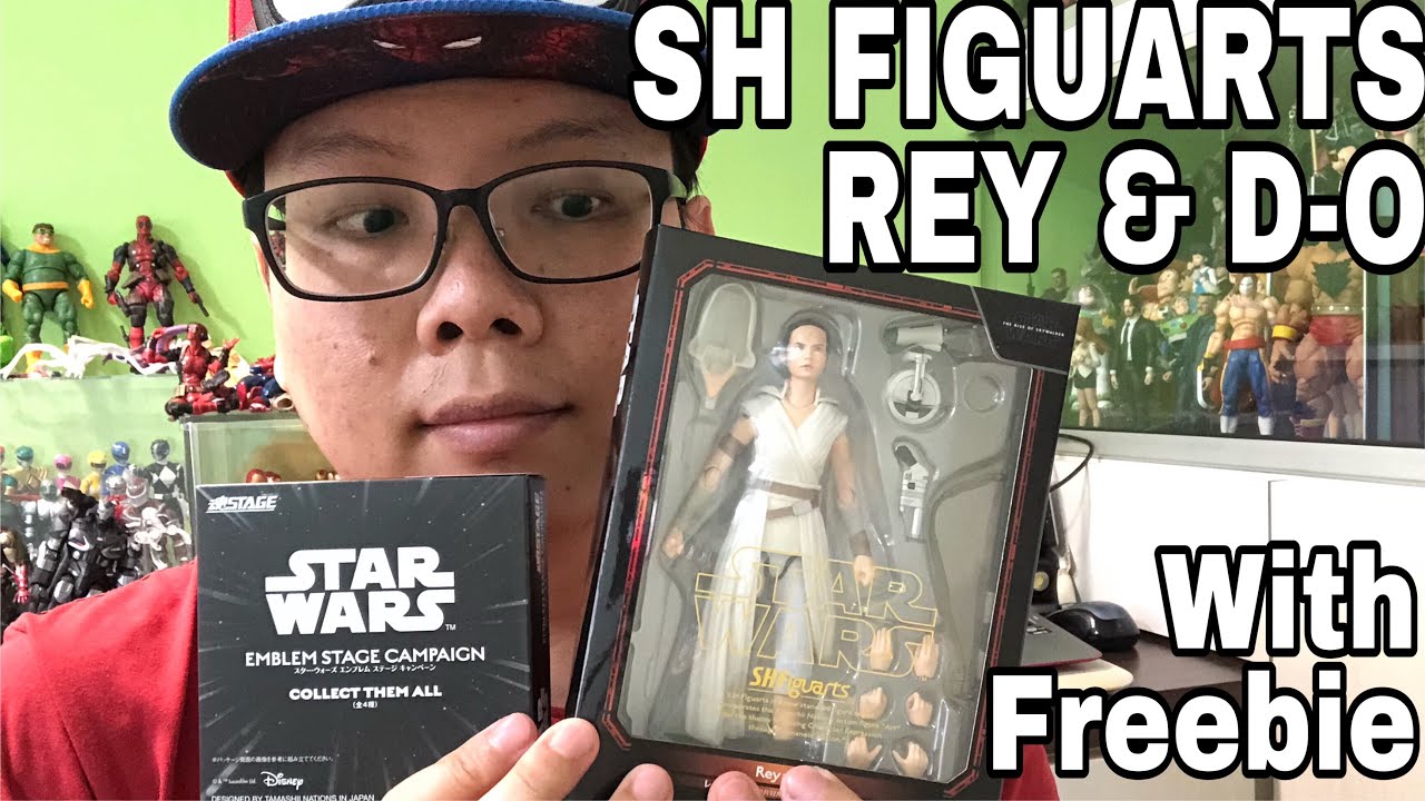 REVIEW: SH Figuarts Rey & D-O Action Figure from Star Wars: The Rise of Skywalker.