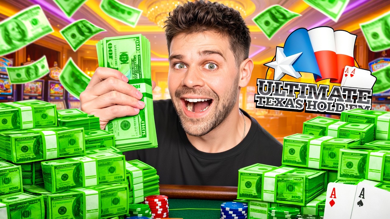 ABSOLUTELY INSANE ULTIMATE TEXAS HOLDEM SESSION!