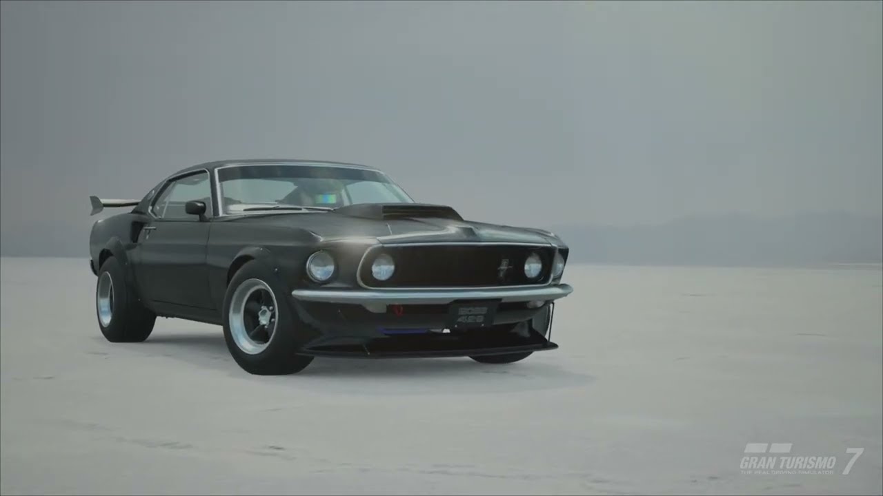 GT7 429 Mustang Boss Tokyo expressway 600pp tune