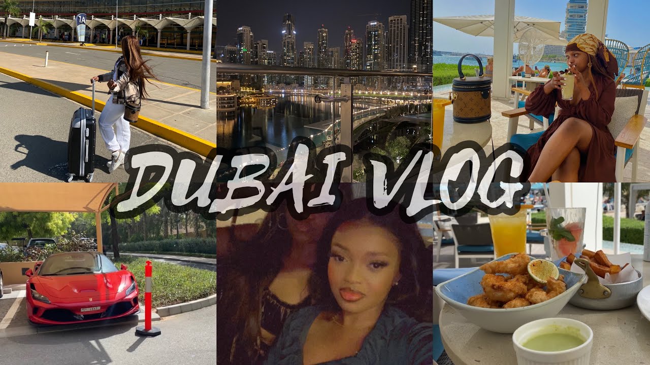 DUBAI VLOG 1: Travel with me basically & touchdown in DXB🥳💃🏽