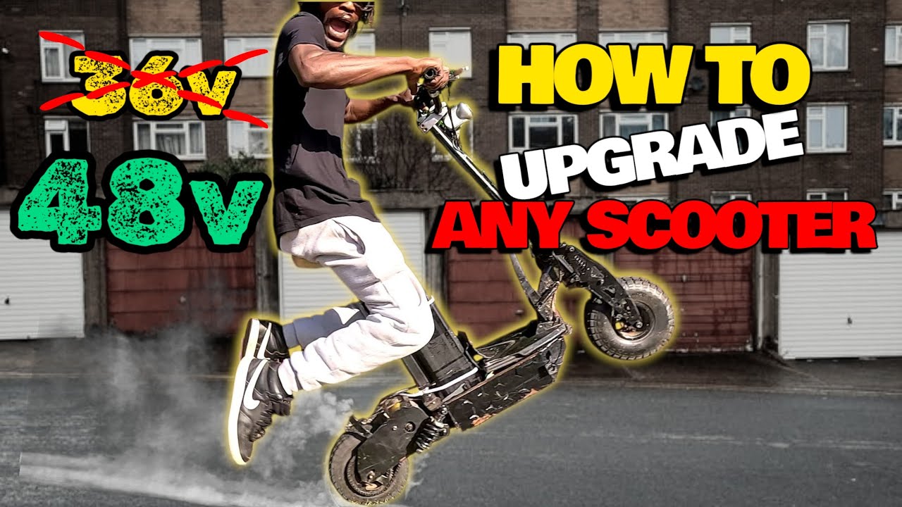 How to make a scooter go faster