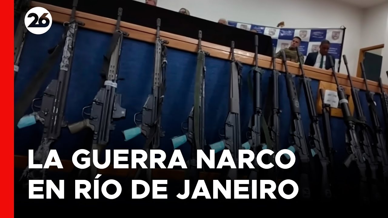🇧🇷 GUERRA NARCO en R&Iacute;O: CONTIN&Uacute;A la TENSI&Oacute;N y REFUERZAN la SEGURIDAD en la CIUDAD