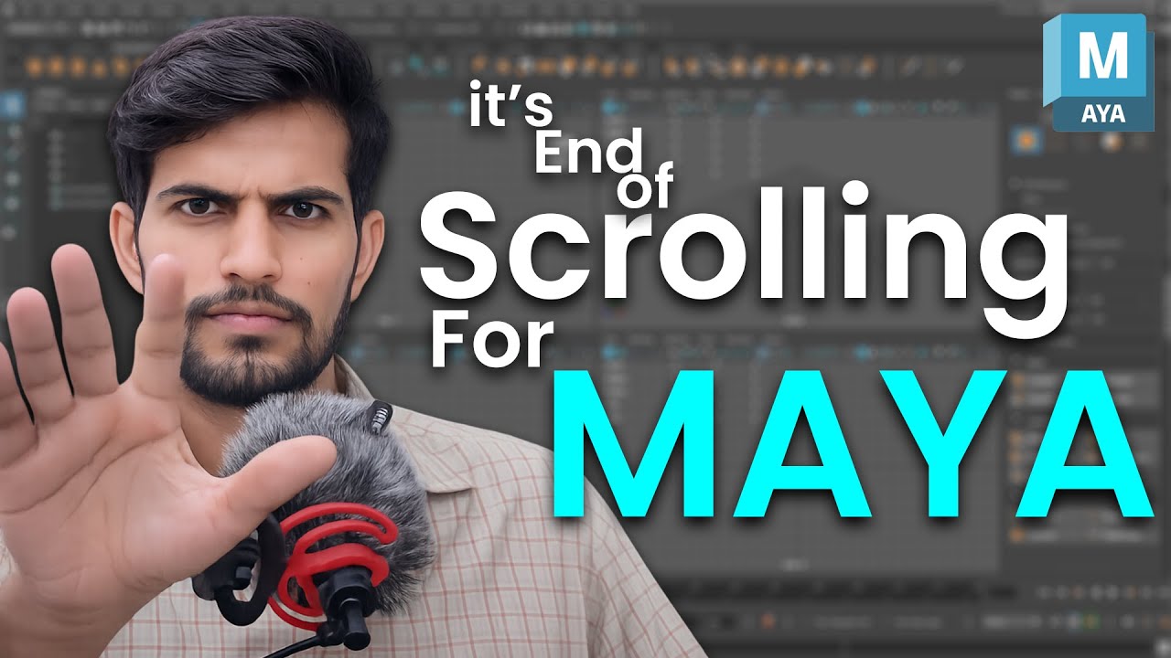 Stop now its end of scrolling for maya in hindi l its hear ep 02 (beginner to advance)