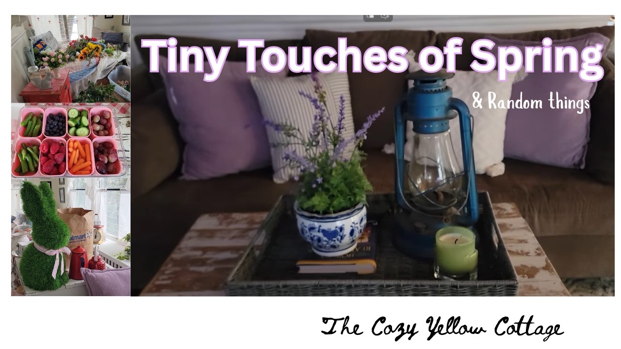 Tiny Touches of Spring and Random things