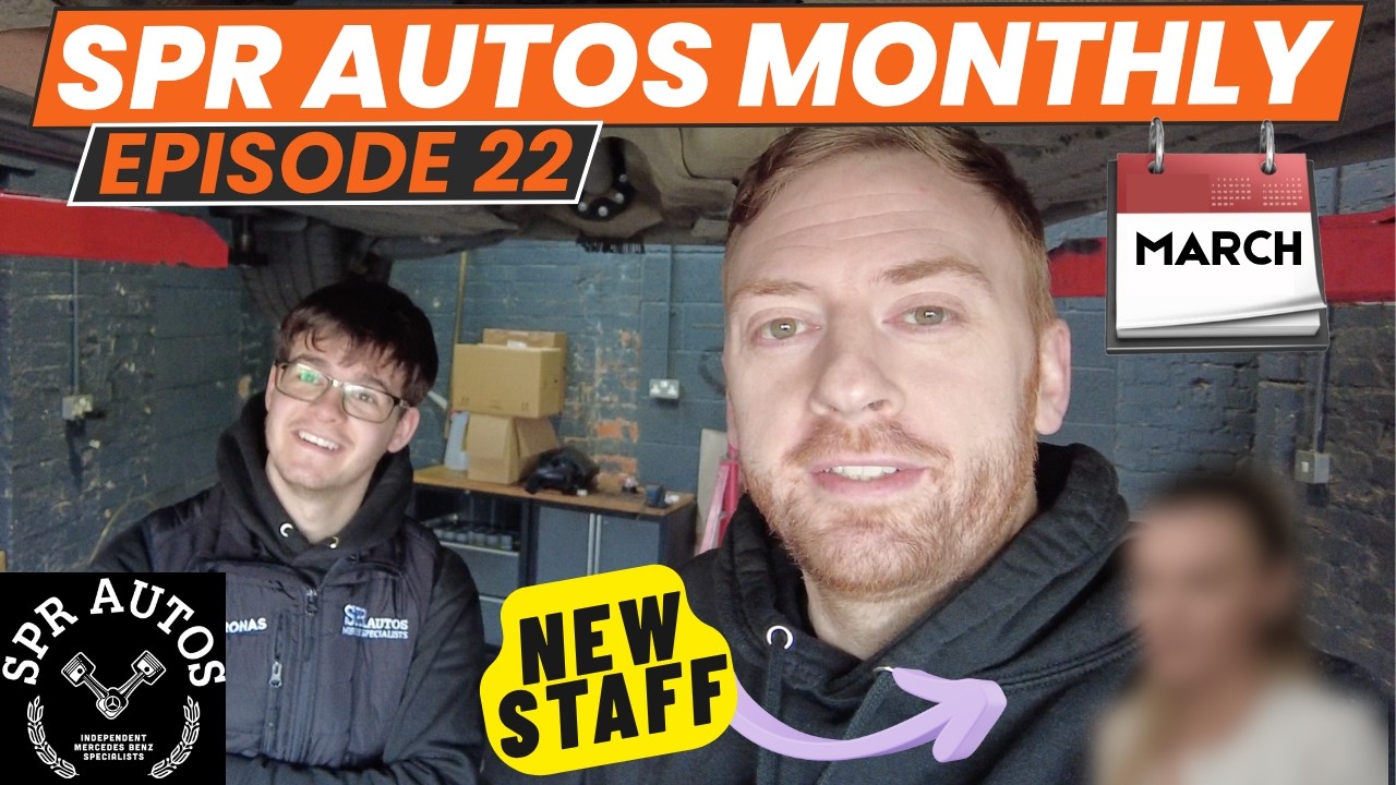 SPR Monthly: Ep.22 Mercedes DPF Issues 💨 AMG problems 🔧 NEW Staff & FREE Giveaway 🎁