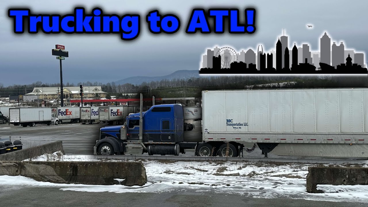Trucking to Atlanta in a Custom W900!