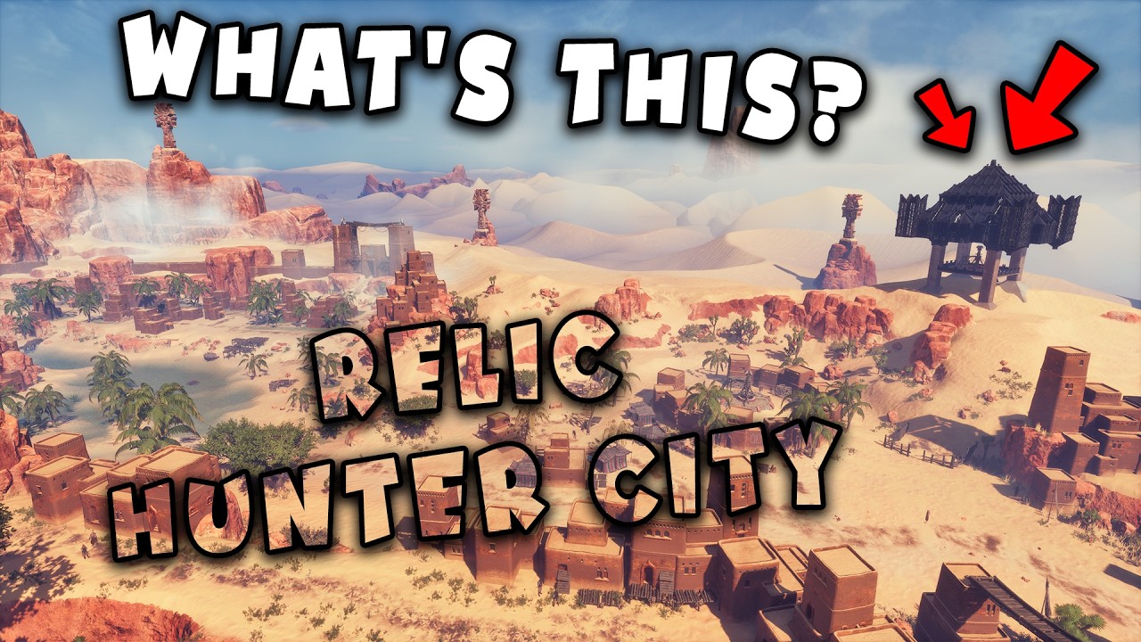 Right in the Heart of Relic Hunter City! | Stunning Views & Prime Location | Conan Exiles Enhanced
