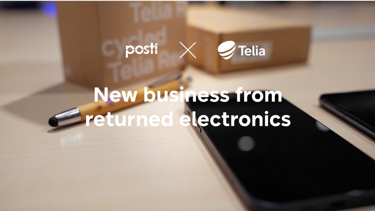 Posti x Telia: New business from returned electronics