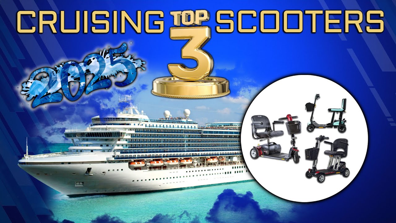 TOP 3 SCOOTERS FOR CRUISE SHIPS 2025 🚢 | GoGo Super Portable | GoGo Sport S73 | Buzzaround Carry on