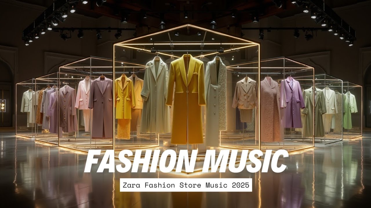 Музыка Zara Fashion 2025 ✨ Шикарные лаунж-вибрации для элитных магазинов и роскошной атмосферы
