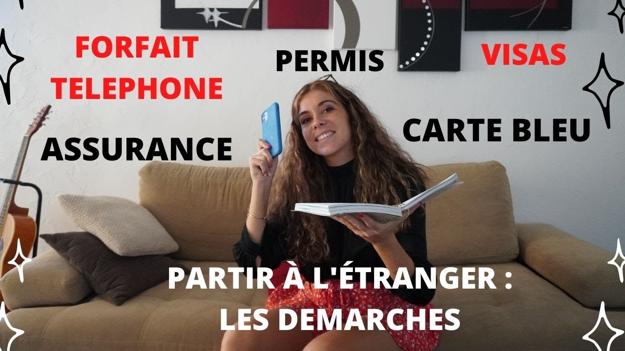 ✈️ TOUTES LES CHOSES AUXQUELLES IL FAUT PENSER AVANT DE PARTIR VIVRE À L'ÉTRANGER ✈️