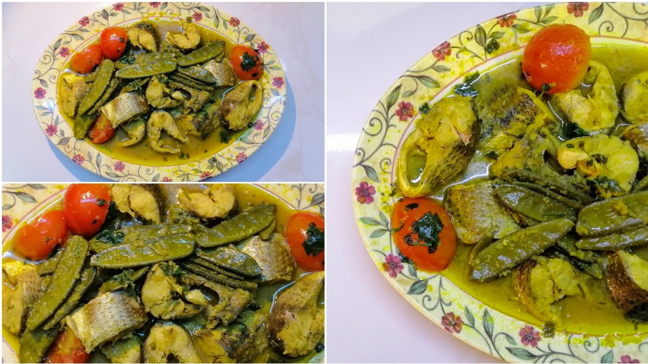 صالونة سمك 🐟 بالفلفل الأخضر بالطريقه البرماويه