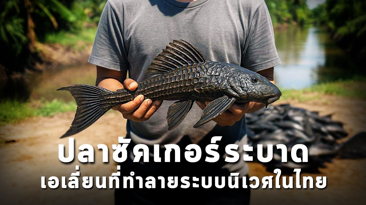 นานาสาระ ตอน ปลาซัคเกอร์ระบาด เอเลี่ยนที่ทำลายระบบนิเวศในไทย!