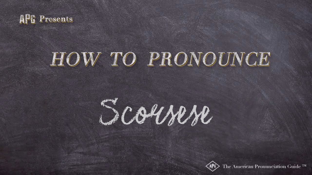 How to Pronounce Scorsese (Real Life Examples!)