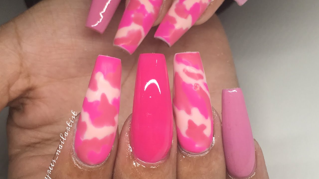 Easy Camo Nail Art Tutorial