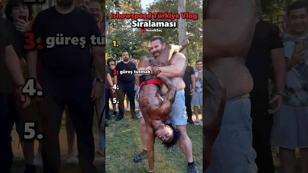 ishowspeed T&uuml;rkiye Vlog Sıralaması -T&uuml;rkiye &Ouml;zel Canlı Yayını #shorts #ishowspeed #cznburak