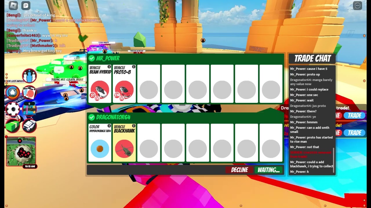 MASSIVE TRADING MONTAGE ROBLOX JAILBREAK
