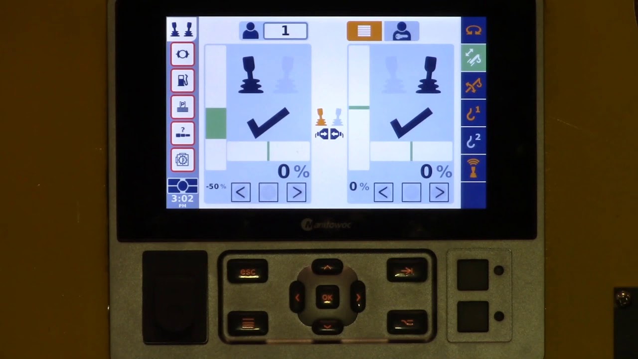 GMK CCS Service Menus - Manitowoc Garage