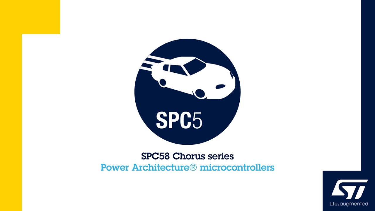 Developer resources for SPC58 Chorus automotive microcontrollers