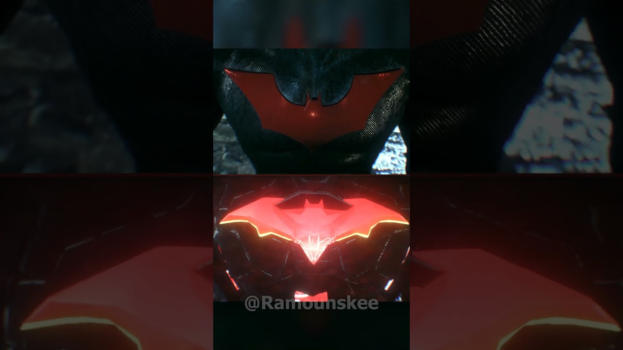 Batman Beyond VS Cyber Batsuit!