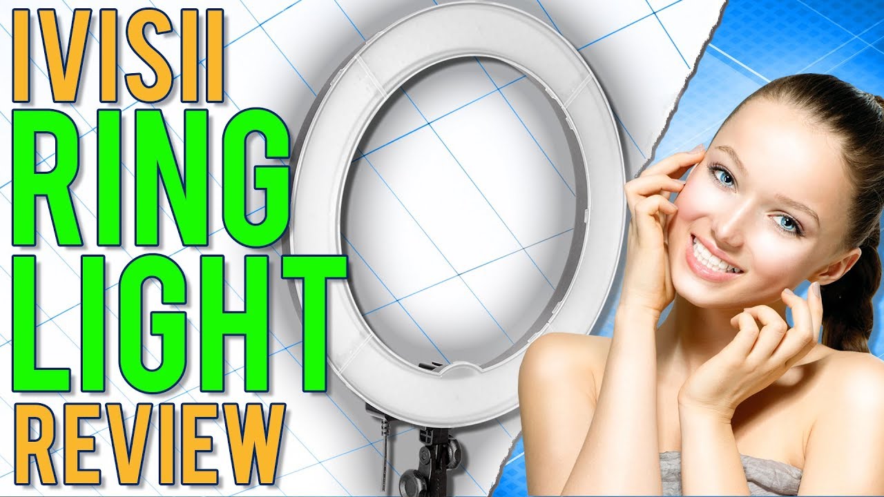 IVISII Ring Light Review - Best $100 LED Ring Light - YouTube Video Gear