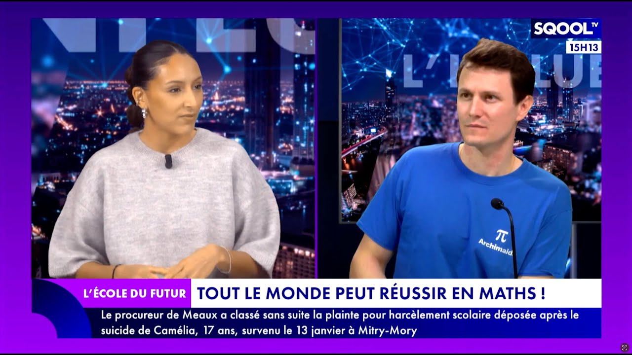 L'École du futur (10/02/2026) - Réconciliez-vous avec les maths grâce à Archimaide