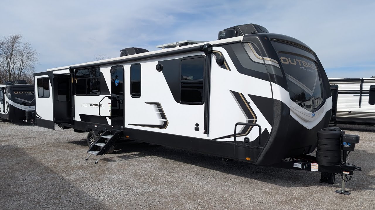 2025 Keystone Outback 341RD | Rear Den floor plan in a Travel Trailer