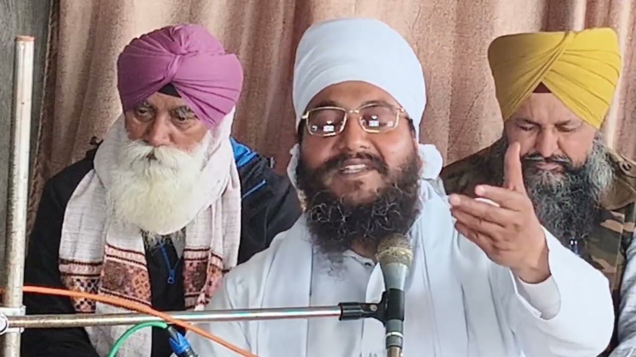 ਬਾਬਾ ਹਰਵਿੰਦਰ ਸਿੰਘ ਜੀ ਸ਼ੰਕਰ ਵਾਲੇ ਸ਼੍ਰੋਮਣੀ ਭਗਤ ਰਵਿਦਾਸ ਜੀ ਦੇ ਸੰਬੰਧ ਵਿੱਚ ਦੀਵਾਨ ਨਾਨਕਸਰ ਠਾਠ ਪਿੰਡ ਸ਼ੰਕਰ