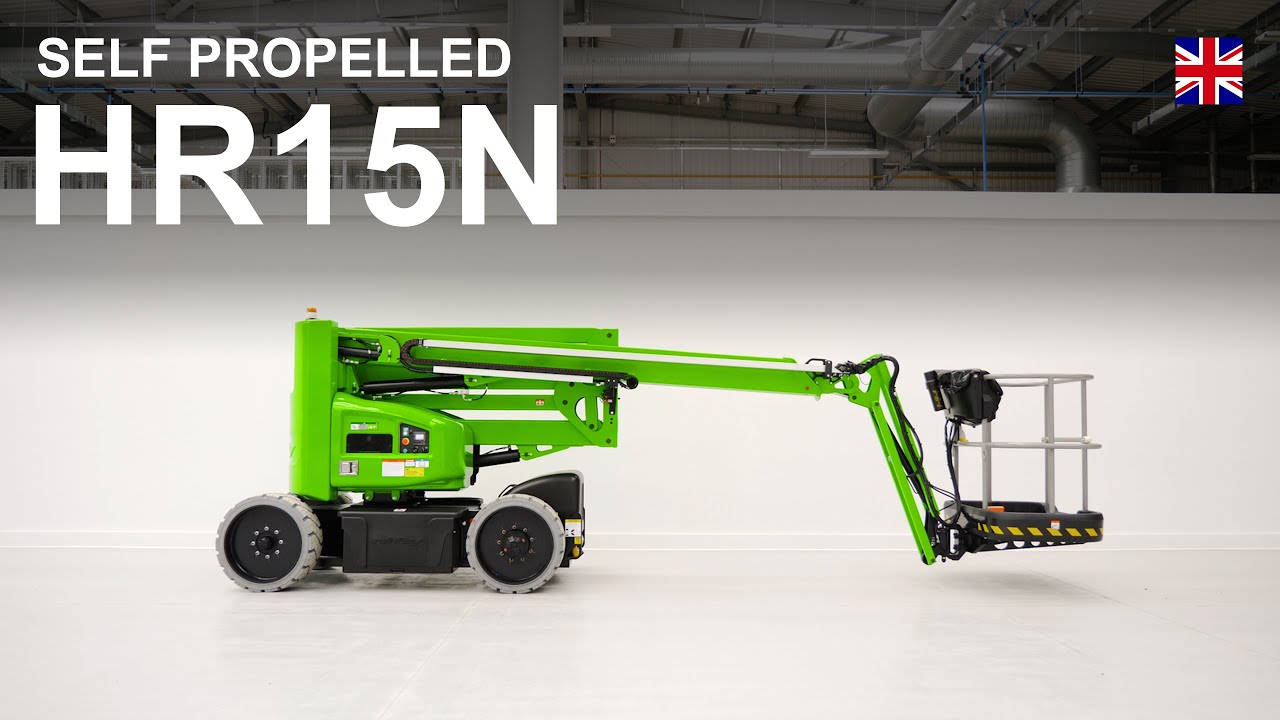 HR15N Product Video | Self Propelled Access Platform from Niftylift