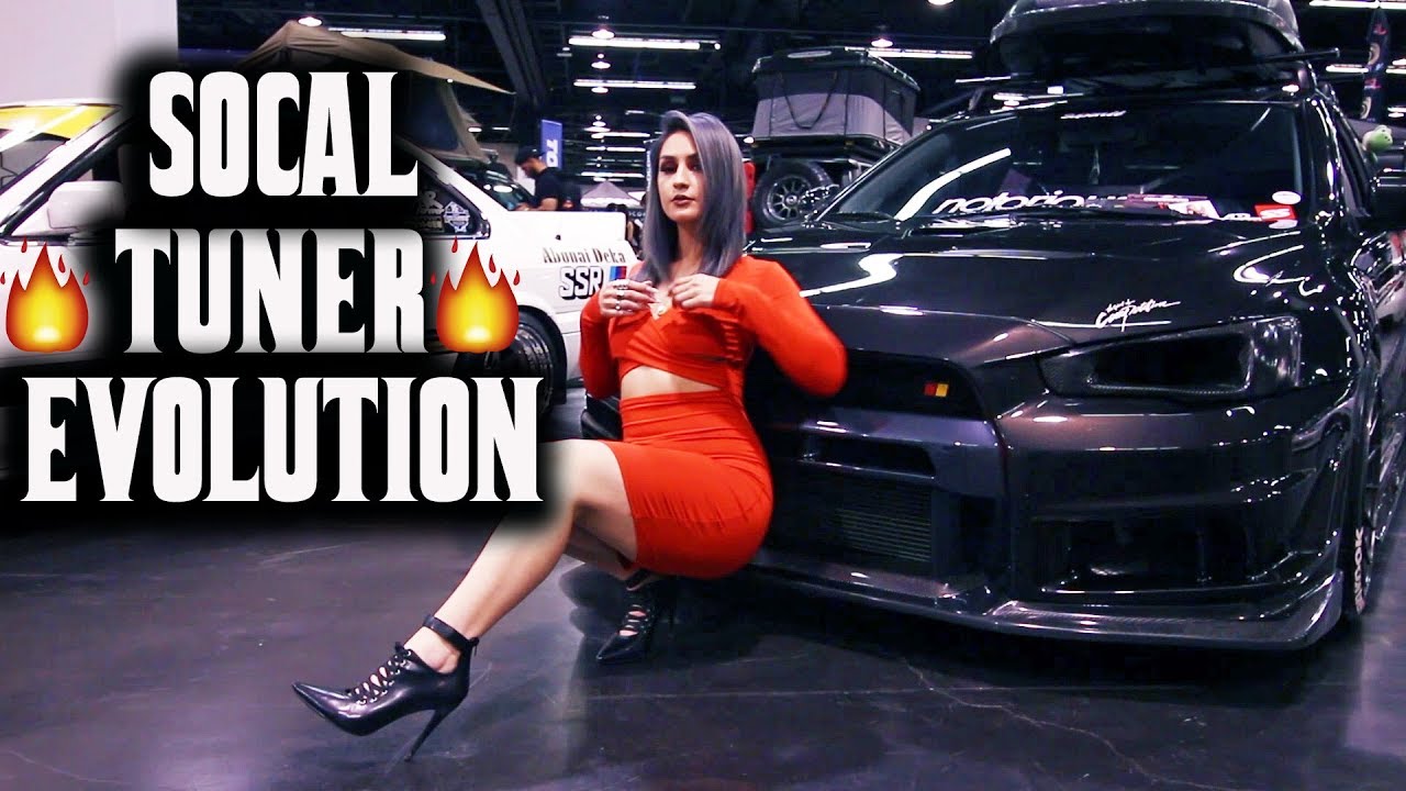 INSANE CAR SHOW !! TUNER EVOLUTION IN SOCAL