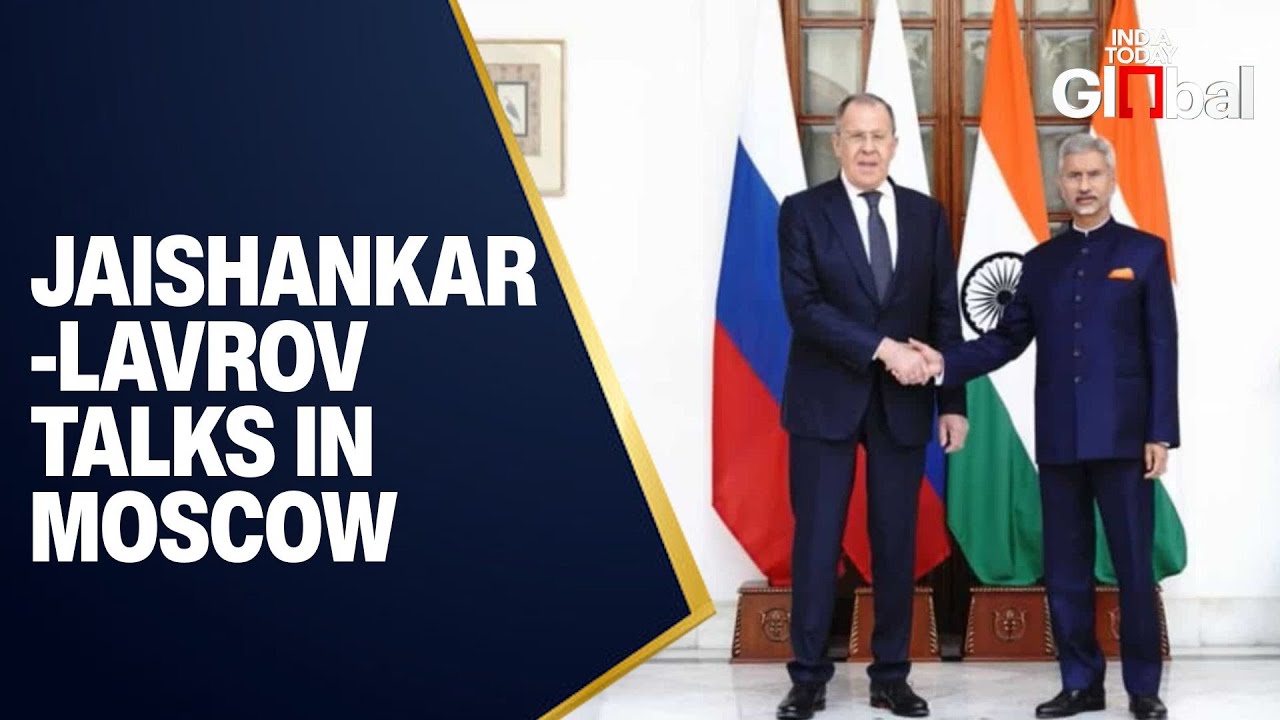 LIVE: Jaishankar Meets Lavrov for Key Bilateral Talks in Moscow
