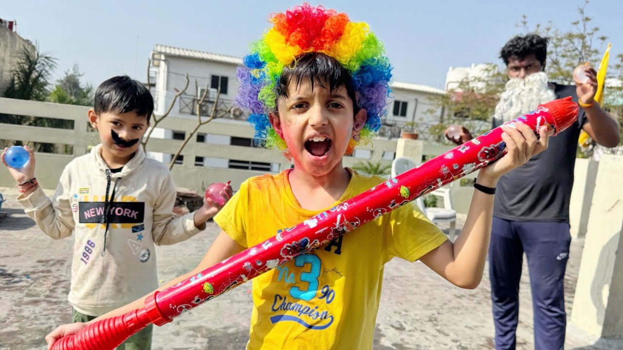 Vishal Ka Bhoot Bana Diya 😱 | Holi Vlog | Yaatri