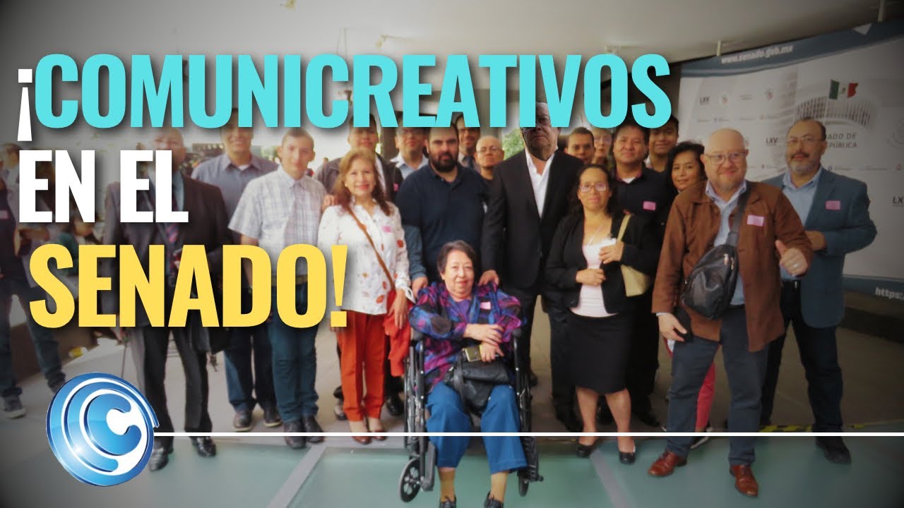 &iexcl;COMUNICREATIVOS EN EL SENADO!