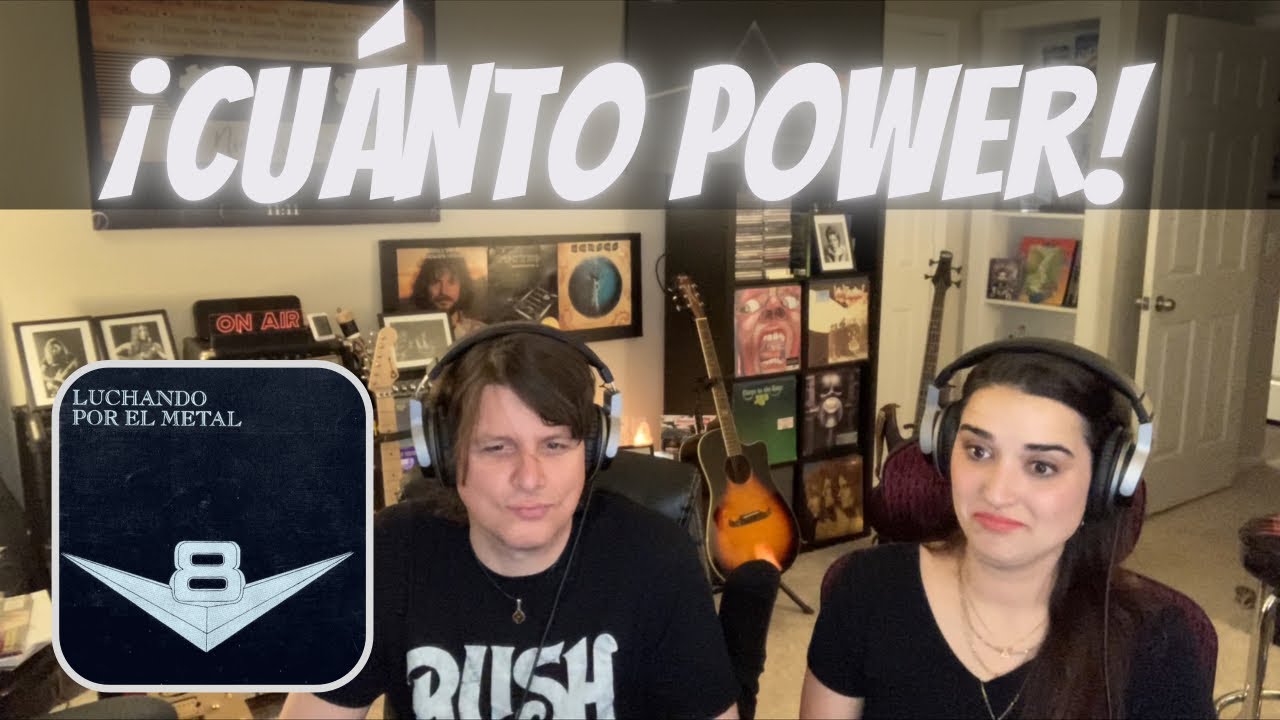 PRIMERA VEZ ESCUCHANDO a V8 - Destrucción | REACCION EN PAREJA [en español]