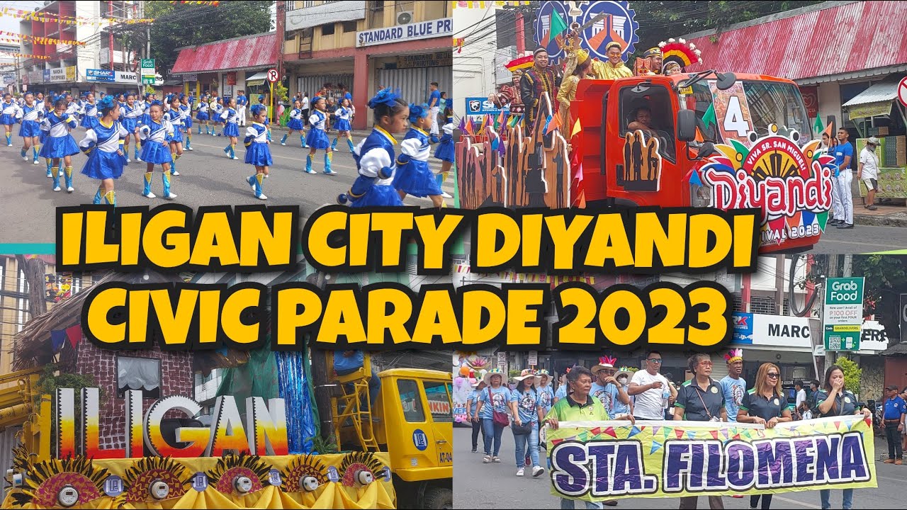 ILIGAN CITY DIYANDI - CIVIC PARADE 2023 #viralvideos #trending