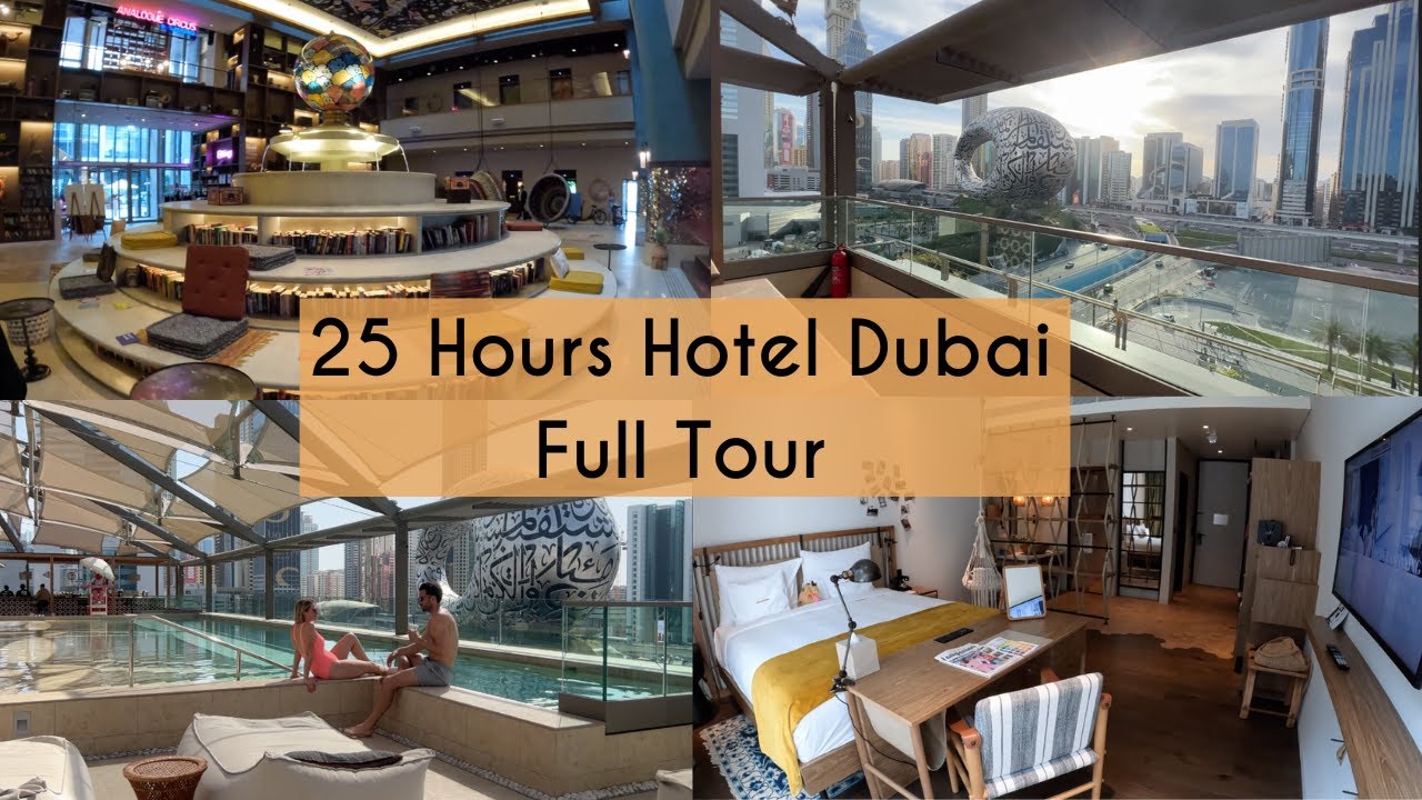 25 HOURS HOTEL ONE CENTRAL DUBAI - FULL HOTEL & ROOM TOUR | Kerry Whelpdale
