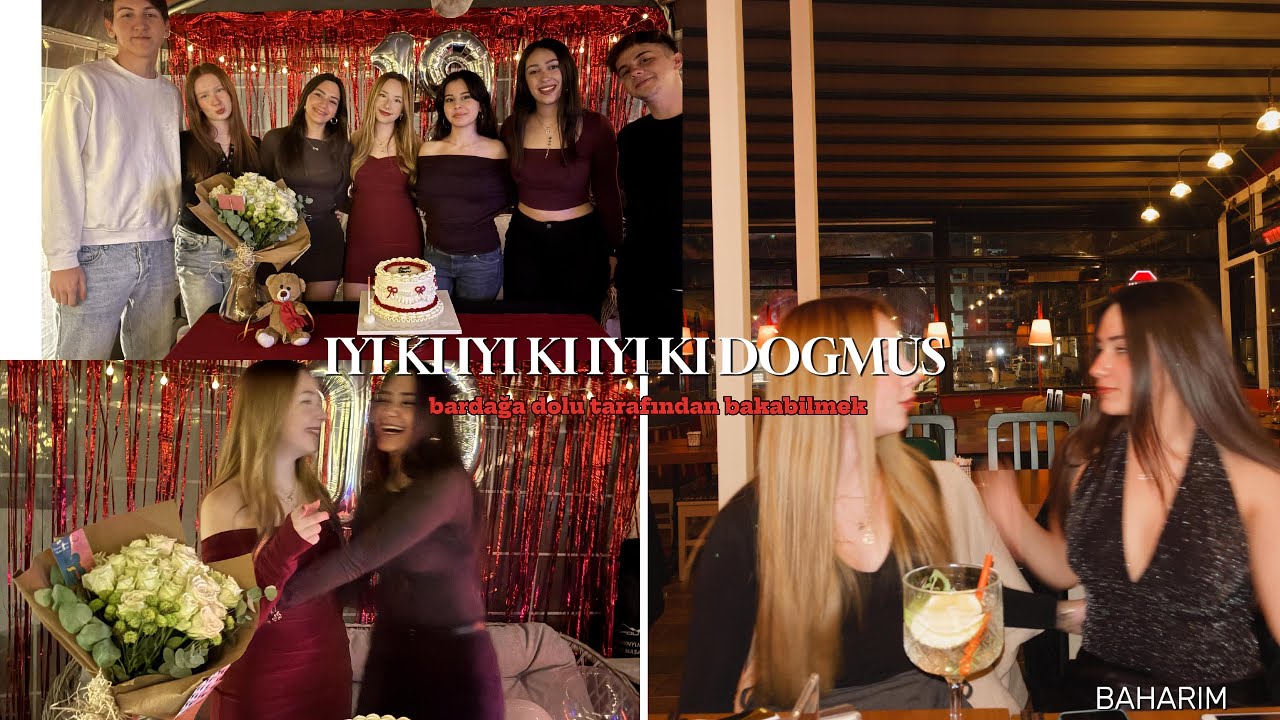 bir tık kaotik bir doğum günü vlog.