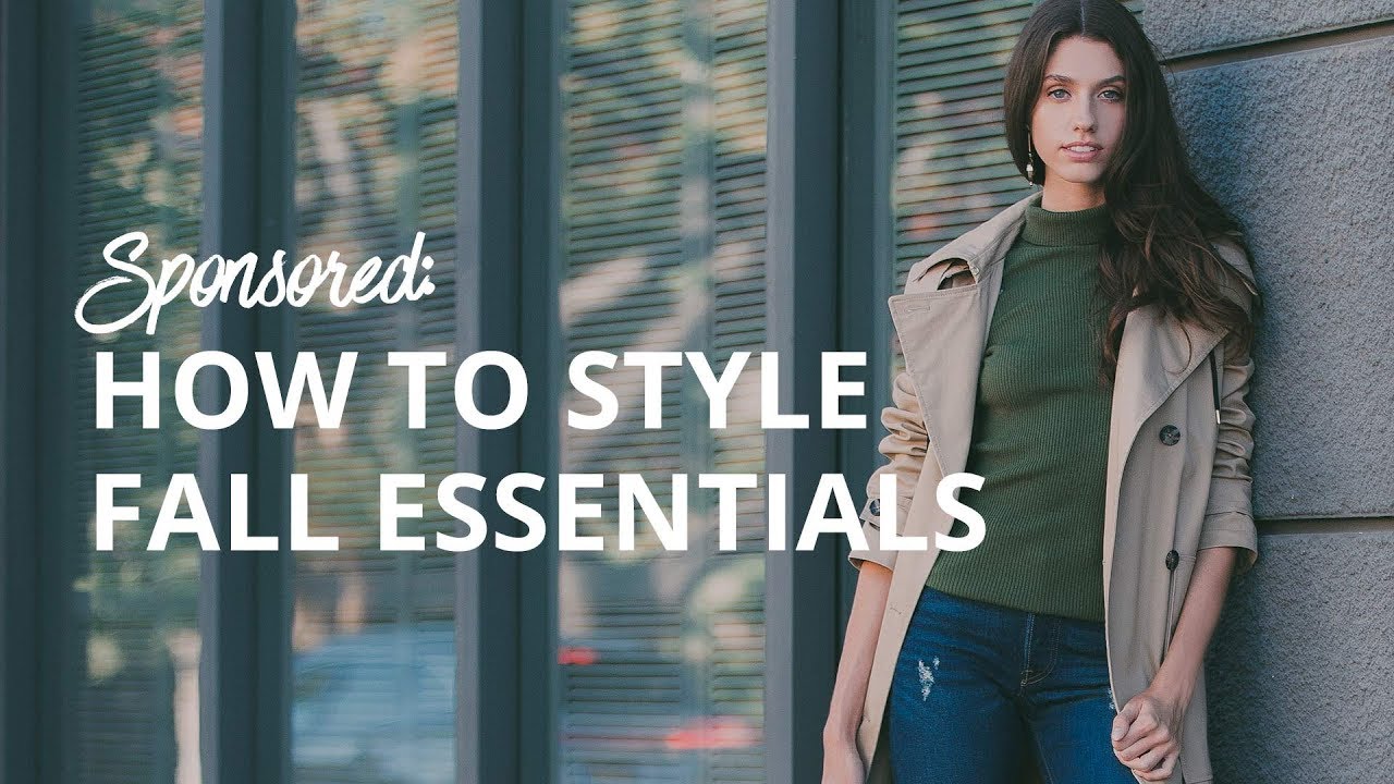 How To Style Fall's Best Essentials | The Zoe Report By Rachel Zoe