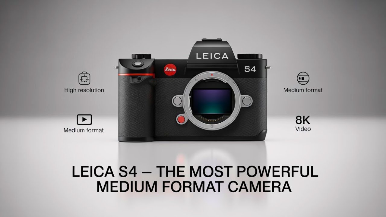 Leica S4 – The Most Powerful Medium Format Camera!