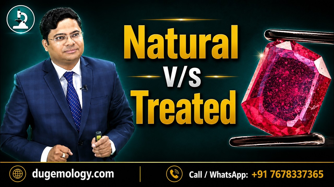 Natural v/s Treated stones | Natural और Treated Stones में क्या अंतर है|