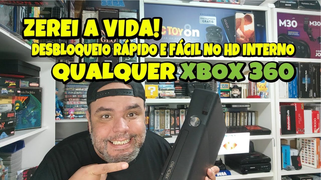 ZEREI A VIDA! Xbox bloqueado com Xploit rodando DENTRO DO HD INTERNO - Tutorial rápido e seguro!