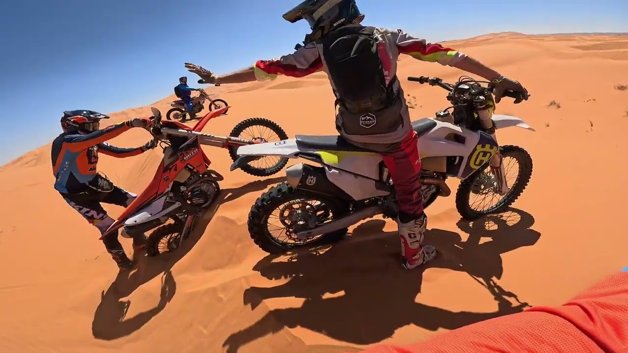 Dunes de MERZOUGA en 450